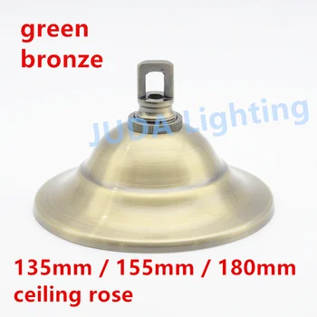 

135mm 155mm 180mm gold ceiling rose ceiling canopy for led pendant lamp chandelier light floor lamp Lighting accessories
