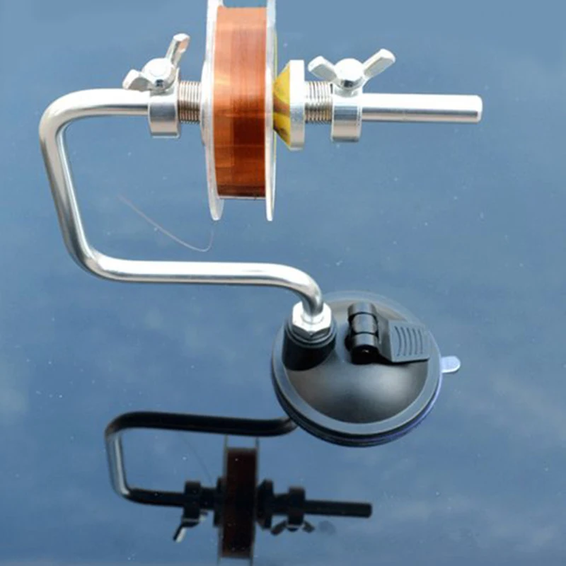 

8 Pack Portable Fishing Line Winder Reel Spool Spooler System Tackle Aluminum