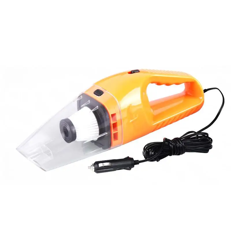 Onever портативный автомобильный пылесос от пыли 120 Вт ручной влажный сухой двойной инструмент для чистки автомобиля аксессуары для интерьера 12 В - Цвет: Orange
