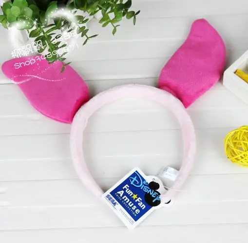 NEW disney Minnie mickey stitch piglet pluto goffy Eeyore tigger Donald EARS COSTUME Headband Cosplay Plush Adult/Kids Gift 2018
