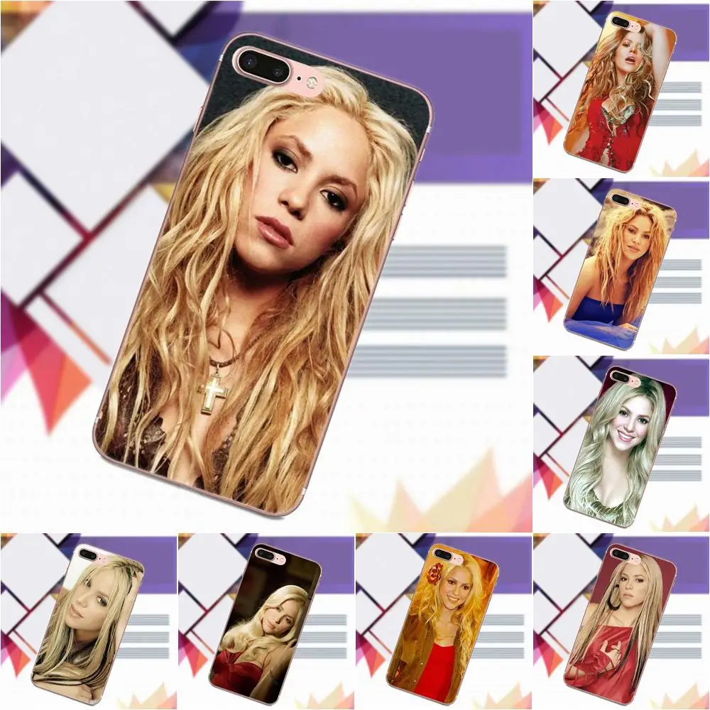 

Vvcqod Soft TPU Cover Case Shakira For Apple iPhone X 4 4S 5 5C 5S SE 6 6S 7 8 Plus For Moto G G2 G3