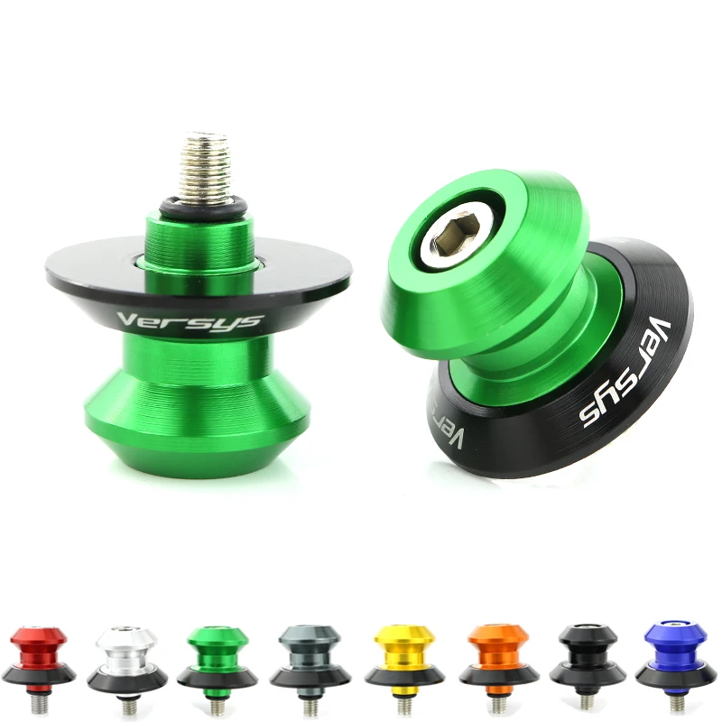 Fit For KAWASAKI Versys 650 2015-2018 Motorcycle CNC Aluminum Swing Arm Spools Sliders Stand Bobbins Screw With Logo | Автомобили и