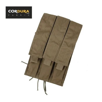 

TMC Triple Kriss Vector Magazine Pouch MOLLE Mag Pouch Coyote Brown Hypalon Strap(SKU050687)