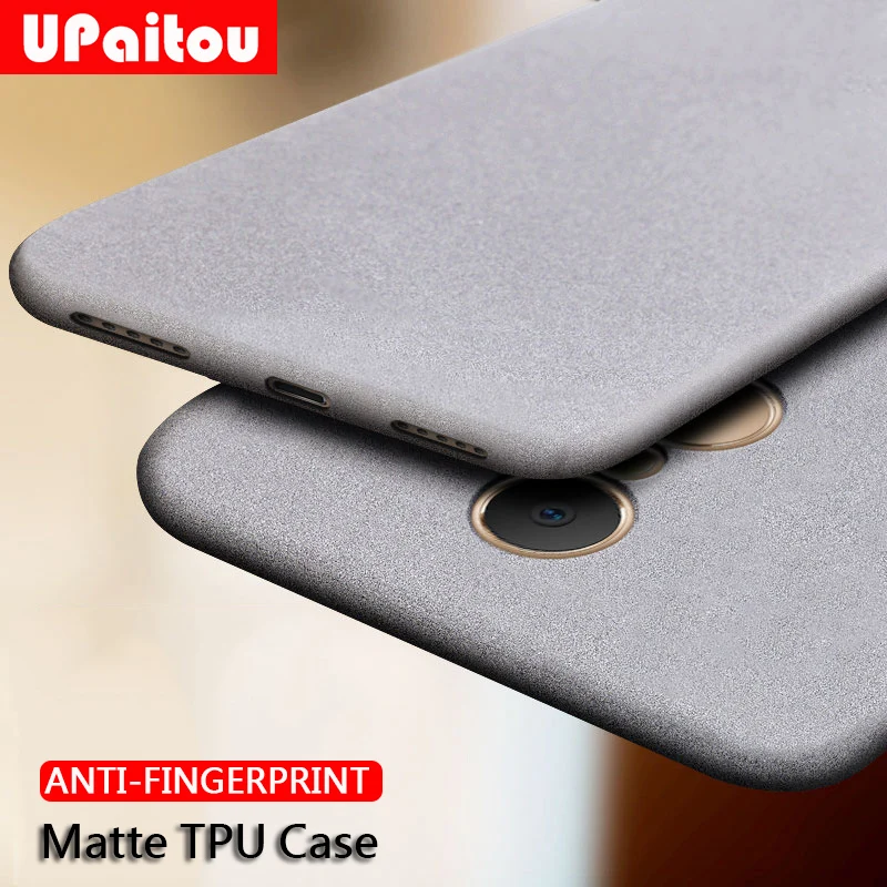 

UPaitou Case for Xiaomi Redmi K20 Note 7 7S 6 6A Pro 5A Prime 5 Plus Anti Fingerprint Case Soft Silicone Matte Ultra Slim Cover