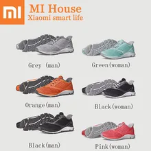 Xiaomi Amazfit умная обувь Mijia уличная спортивная обувь ERC материал Резина поддержка смарт-чип кроссовки для мужчин и женщин