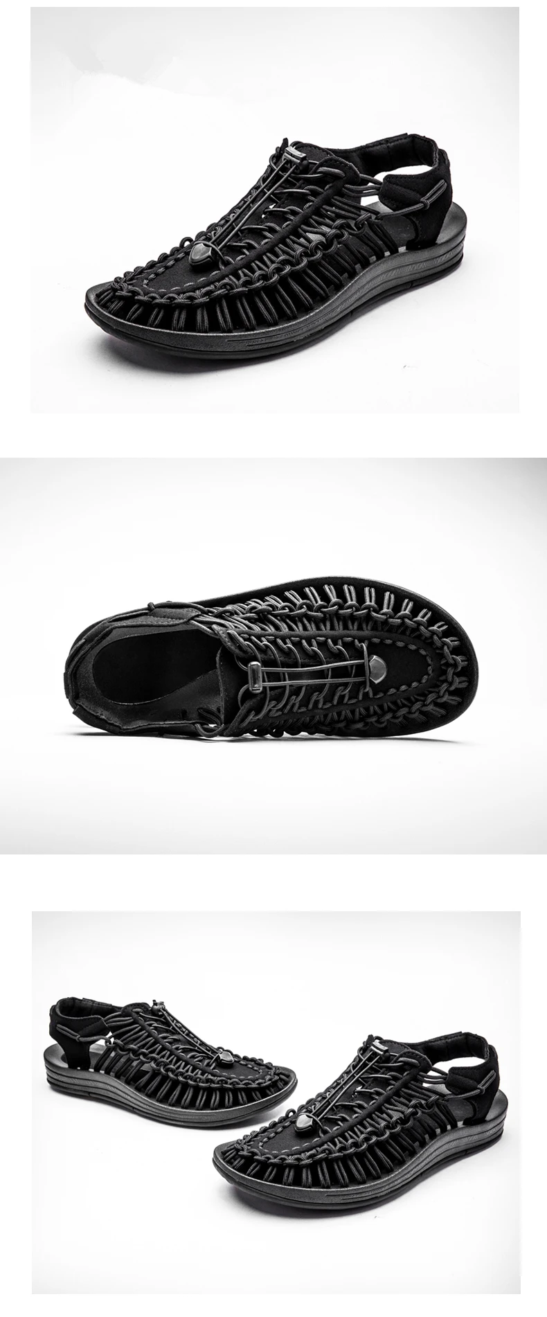 Brand Duty-Free Sandals Big Size37-45 Shoes Men Casual Band Rome Style High Top Summer Breathable Sandalias Mens Shoe (17)