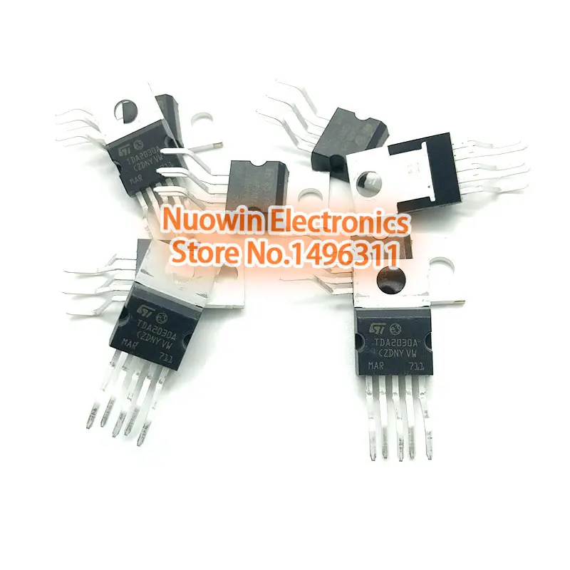 10pcs TDA2030 / TDA2030A linear audio amplifier / PA / short circuit