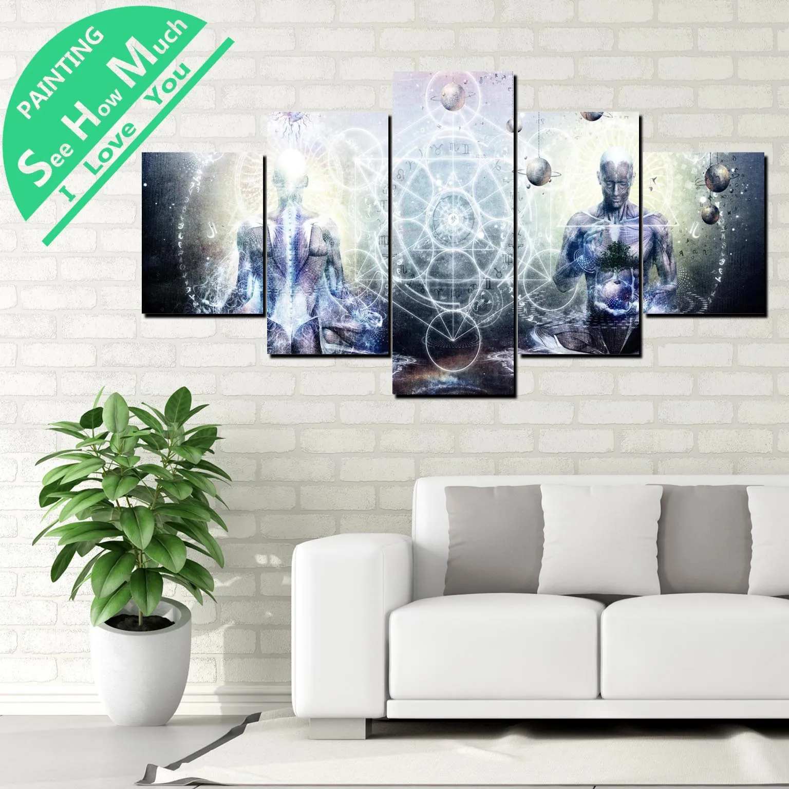 купить! 5 Шт. Анатомия Человека Тела Wall Art Холст Плакат и Печать Холст Картины Декоративная Картина Лучший!