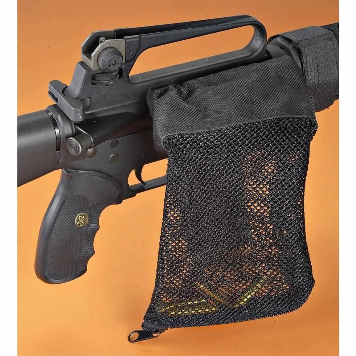 Us 3 5 Hunting Tactical M4 Military Army Shooting Brass Ar15 Bullet Catcher Gun Mesh Trap S Wrap Around Zipper Bag In