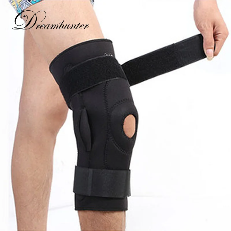 

Adjustable Bandage Knee Protectors Holder Sports Basketball Football Volleyball Knee Pads Braces High Quality Knee Supports