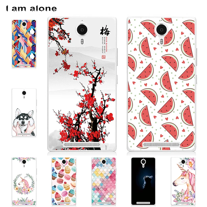 

I am alone Phone Cases For Lenovo K80 K80M P90 5.5 inch Hard Plastic Mobile Fashion Shell Bags For Lenovo K80 P90 Free Shipping