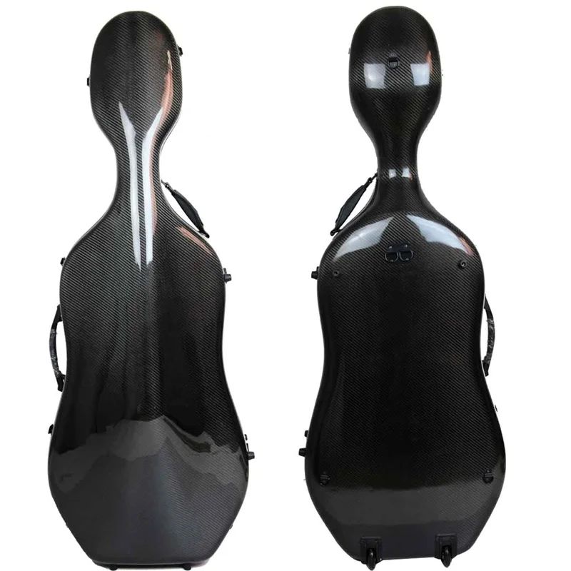 New Light Strong Quality Carbon Fiber Cello Case Full Size 4/4 Cello