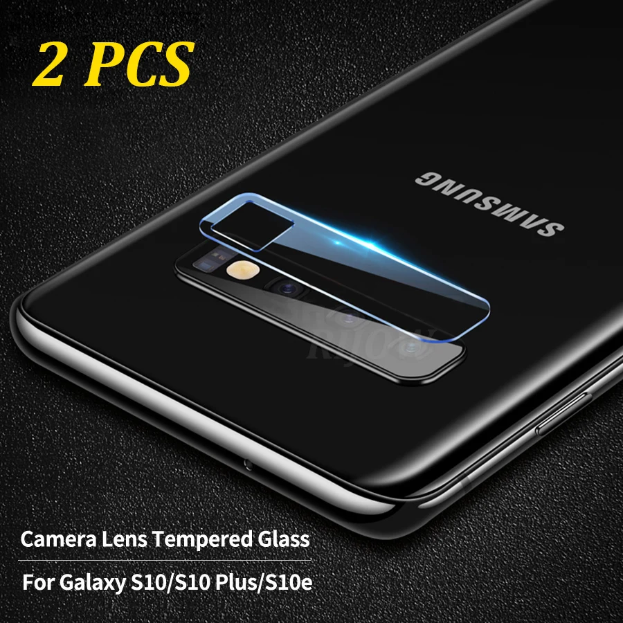 2 шт. пленка для камеры Samsung Galaxy S10 Plus S10e Note 10 20 S20 ультра Закаленное стекло Защитная