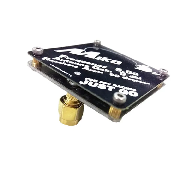 

High Quality 5.8G 9dBi High Gain 90 Degree FPV Receiver RX Flat Antenna SMA Male RP-SMA Male