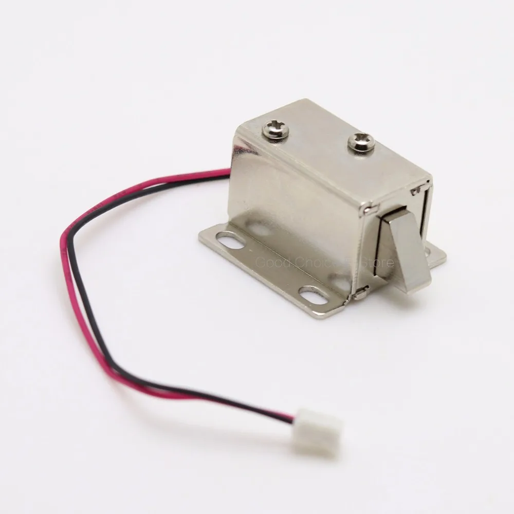 Cerradura Electromagn/ética Electromagn/ética Solenoide DC 12V Ampliamente Utilizada Puerta Gabinete Control de Acceso de Caj/ón para Gabinete Cerradura de Seguridad Cerradura Inteligente