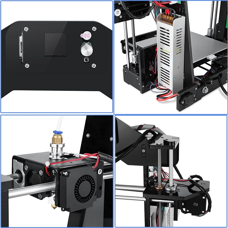 Sinis Laser Z1 3d принтер Reprap I3 большой размер печати Imprimante 3D рамка решетчатая платформа