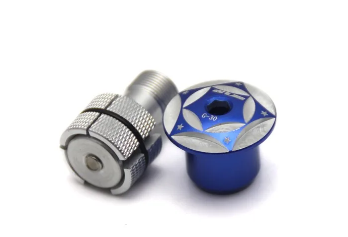 Bicycle Headset Expander + Carbon Top Cap Spacers For 28.6mm Stem 1 1/8" Fork