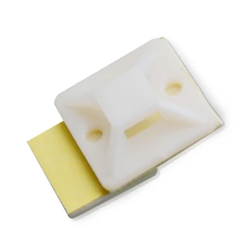 

500 PCS Wire Management Cable Tie Base Holders Self-adhesive Zip Tie Mounts Bases for Home Office