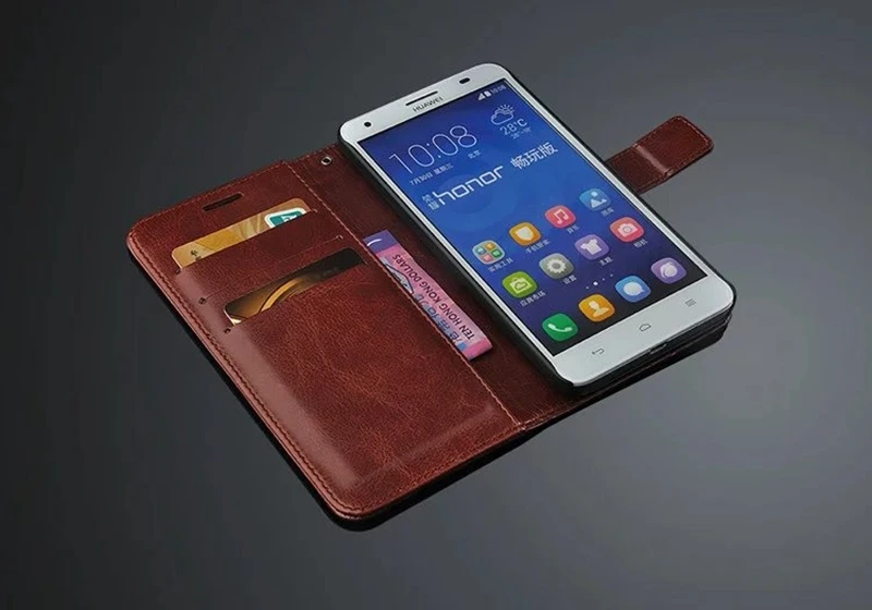 Чехол для телефона Huawei Honor 3X G750 кошелек Capas Высокое качество ультра тонкий кожаный