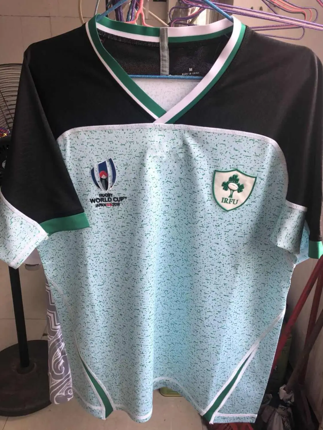 

2019 Ireland World Cup away Jersey shirt Ireland IRFU national team rugby jerseys s-3xl