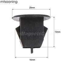 Mtsooning-revestimiento tronco de sujeción de plástico para coche Volvo