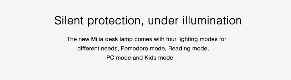 Xiao mi jia светодиодный умный настольный светильник с регулируемой яркостью 4 светильник для чтения с поддержкой приложения mi Smart Home с дистанционным управлением 100-240 В