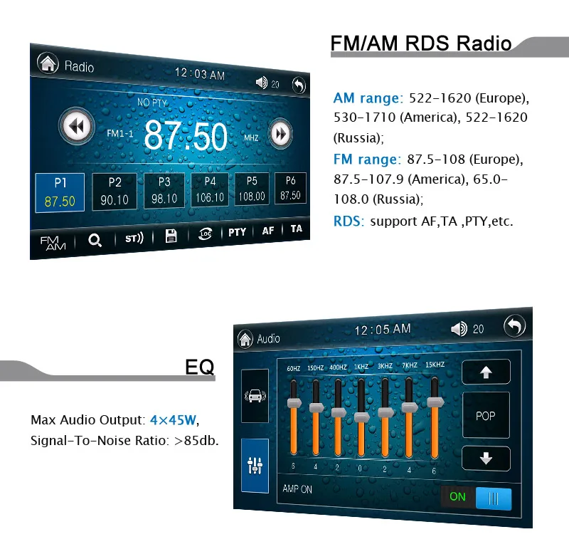 Flash Deal Eunavi Universal Double 2 Din Car Dvd Player 6.2 Inch Radio Stereo Head Unit Gps Navigation With Cd Mp3 Usb Bluetooth Swc 10