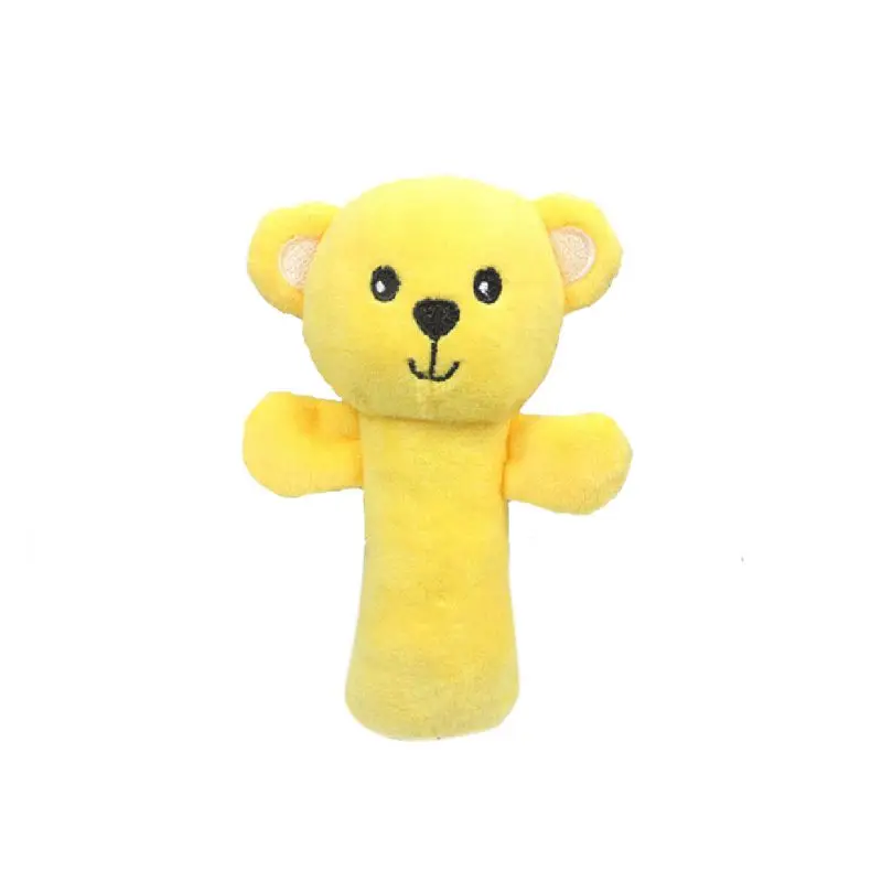 Squeaking Dog Toy Stuffed Plush Playing Toys Monkey Shape Plush Chew Molar Squeaky Toys for Dogs Puppy Toys to Clean the Teeth - Цвет: A