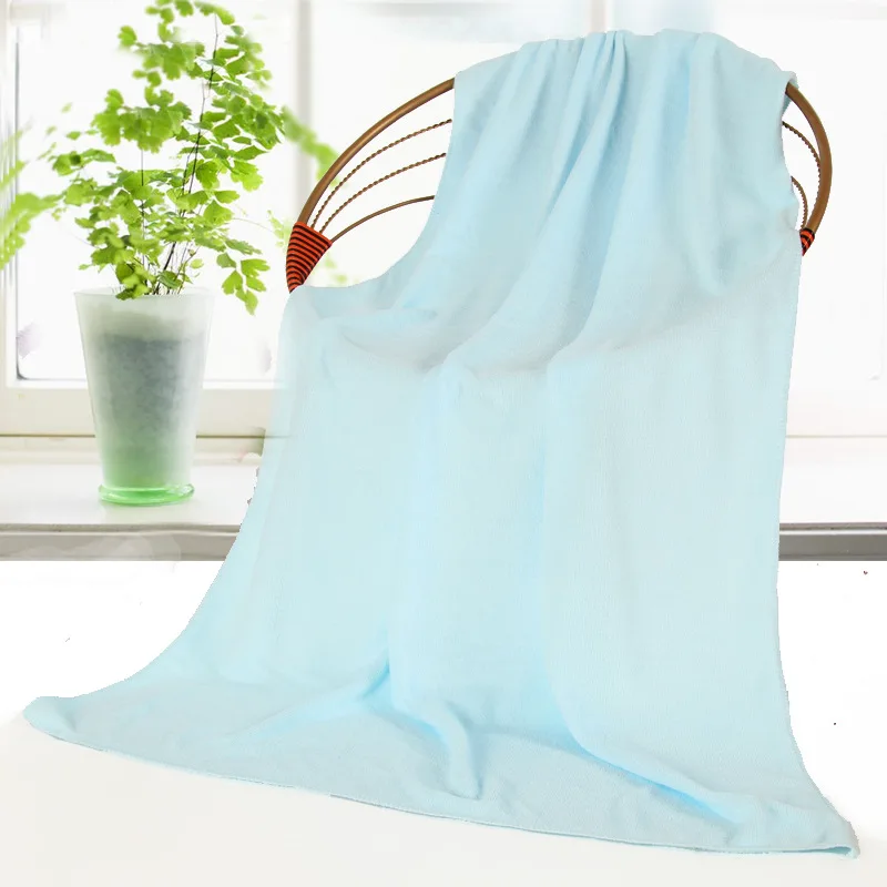 Microfiber bath towel 80*180 large bath towel does not lint, not faded large towel