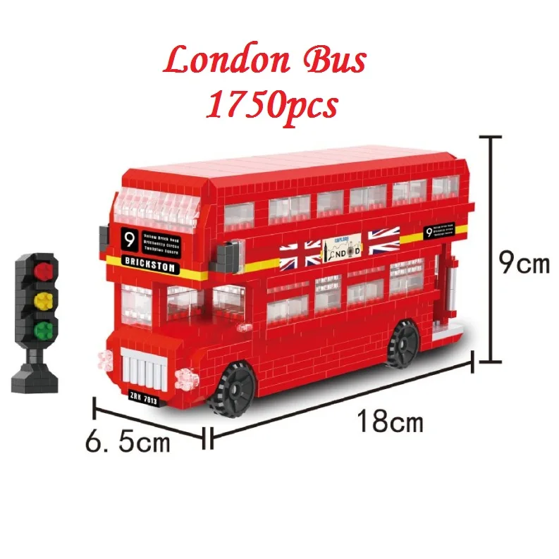 Mini blocks London Bus  7813