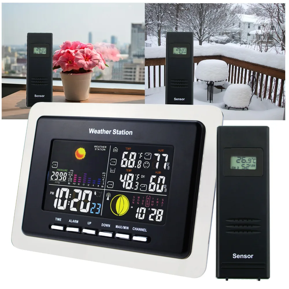 WSTK-103 Digital Weather Station RCC DCF 3 Indoor/ Outdoor