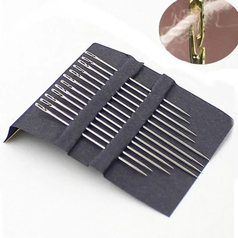 

12pcs Sewing Needles Universal Mixed Kit Packing Sewing Accessories For All Domestic Sewing Old man Blind person Sewing Needles