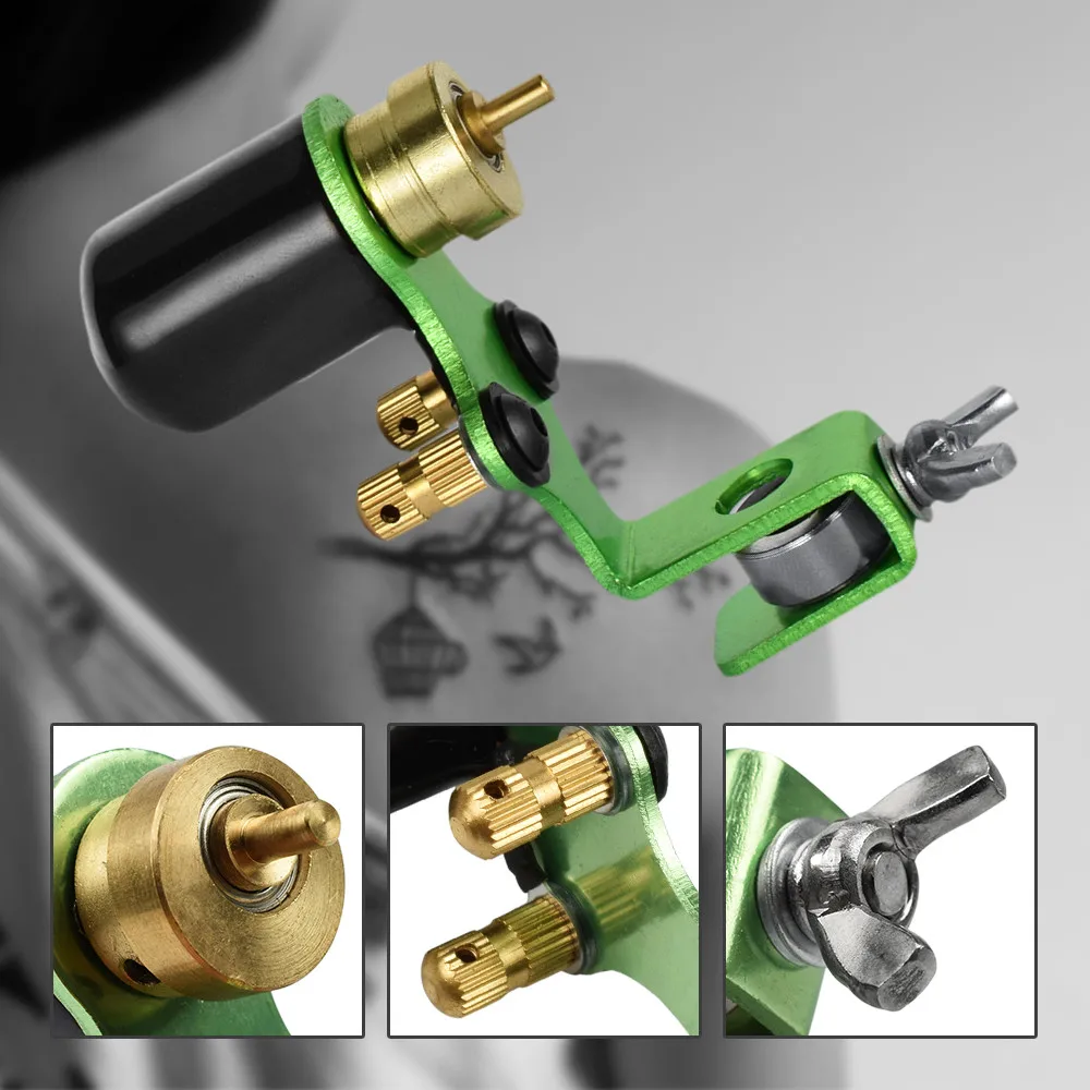 

5 Colors Setters Rotary Tattoo Machine Shader & Liner Assorted Tatoo Motor Gun Kits Supply Permanent Tattoo Tool For Artists
