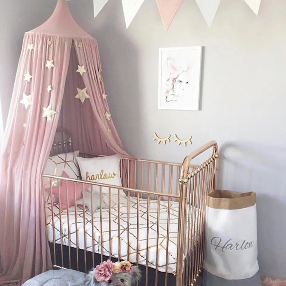 round princess crib