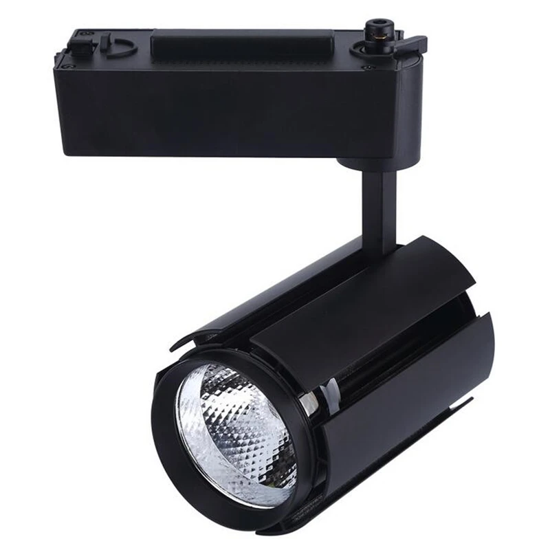 

4pcs/LOT 30W COB LED Track Light AC85-265V LED Spotlight Rail Track Light Lamp Commerical Shop Store Spot Lighting Free Shipping