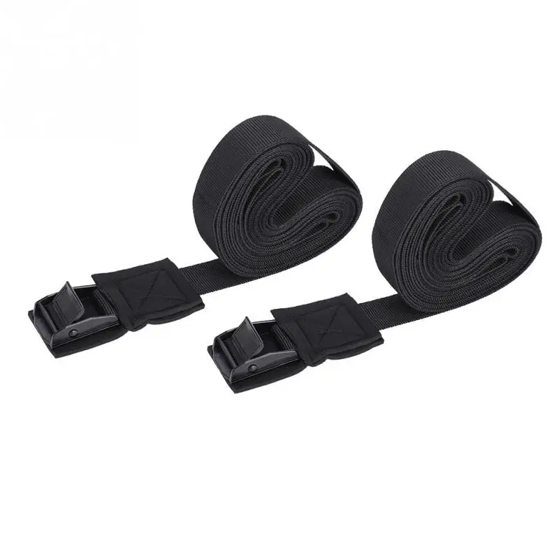 

2pcs/set Outdoor Lashing Tie Surfboard Kayak Roof Rack Cam Buckle Lashing Tie Down Strap Top Rack Belt For Car Bus Bicycle
