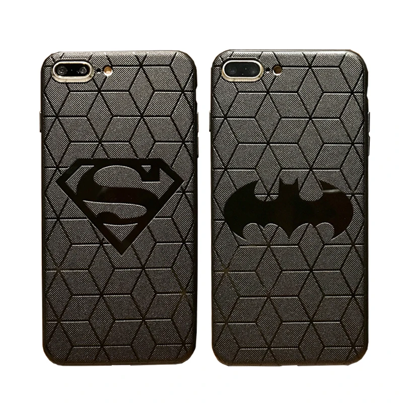 

Superman Avengers case For iphone 6 7 8 plus Silicone back cover Ultrathin soft TPU cover For iphone X XS MAX XR Phone Case Capa