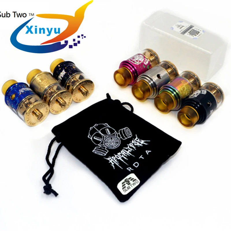 

Apocalypse GEN 2 RDTA TANK Apocalypse Mechlyfe RDTA Adjustable electronic cigarette rebuildable drip atomizer for 510 mech mods