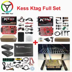 2019 Kess Ktag V2.47 интернет-ЕС красный Kess V5.017 мастер без знака Ktag V7.020 менеджер Тюнинг Комплект Kess V2 Ktag V2.23 ЭКЮ программист