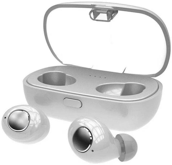 Белый Мини Размер Беспроводной спортивные наушники гарнитура Bluetooth Hi-Fi 5,0 стерео горячо Bluetooth наушники - Цвет: Белый