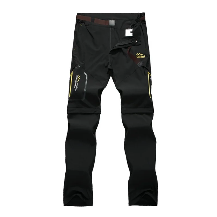 Горные 6XL мужские летние быстросохнущие штаны, съемные шорты для походов, кемпинга, рыбалки, треккинга, мужские спортивные брюки MA139