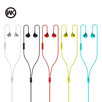 

WK Colorful Fone De Ouvido Headphone Wired Earphone Auriculares Audifonos Headset Angle Earbuds With HD Microphone Kulaklik Kz