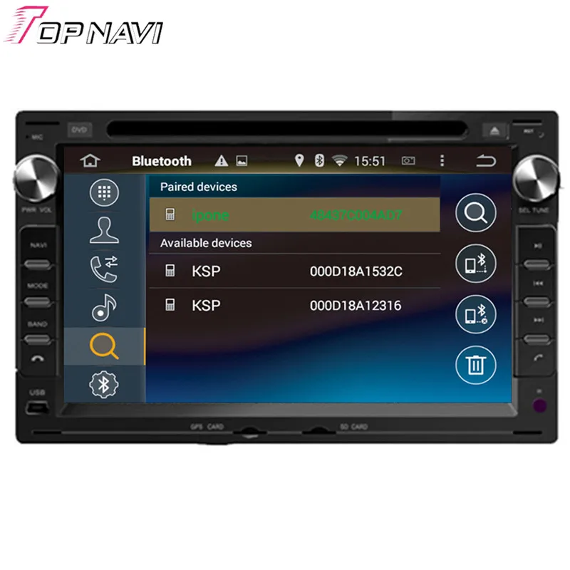 Flash Deal Topnavi 7" Quad Core Android 6.0 Car GPS for VW PASSAT B5/MK5/JETTA/BORA/POLO/MK3/MK4/GOLF MK4/CITI/GOLF/CHICO/SHARAN/T5 13