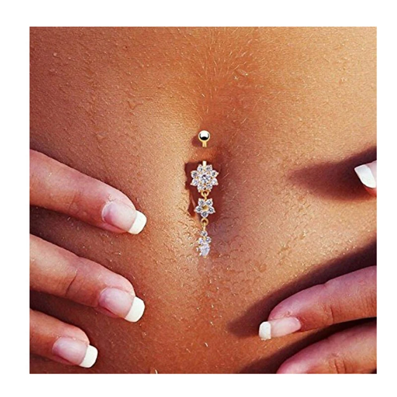 Aliexpress.com : Buy Sexy Dangle Bars Belly Button Rings ...