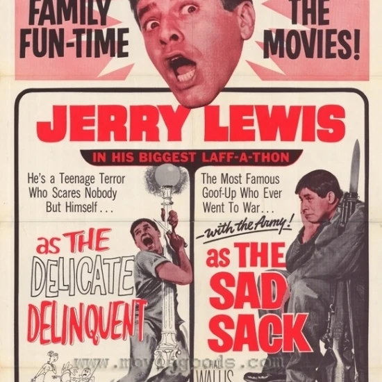 Sad Sack Delicate Delinquent Combo Movie Poster (11 x 17)