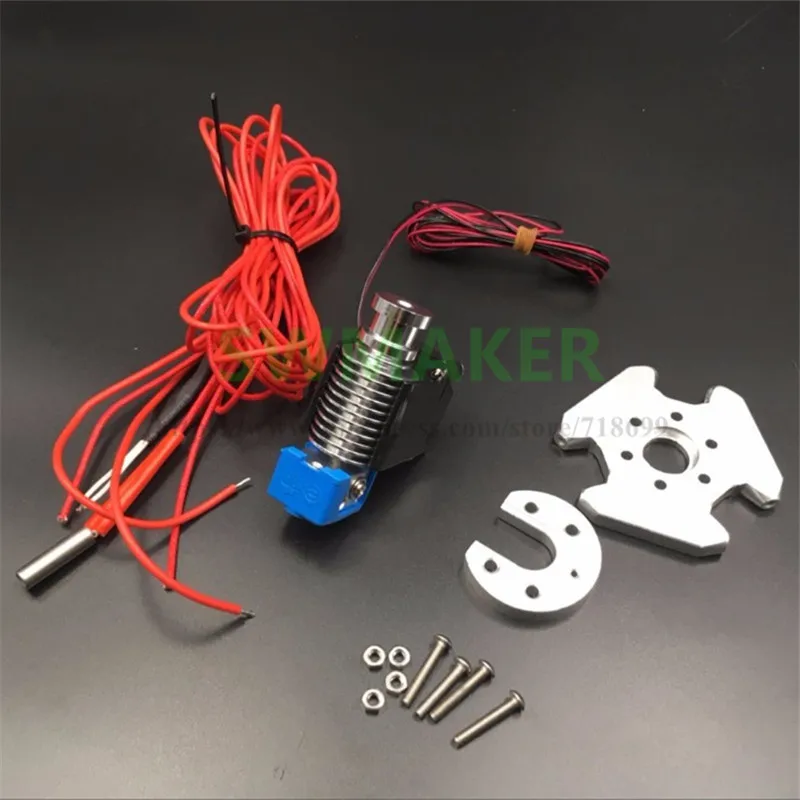 buy SWMAKER 1.75 All Metal V6 Direct extruder update kit with SEMITEC 104GT 2 thermistor For DIY 3D Printer