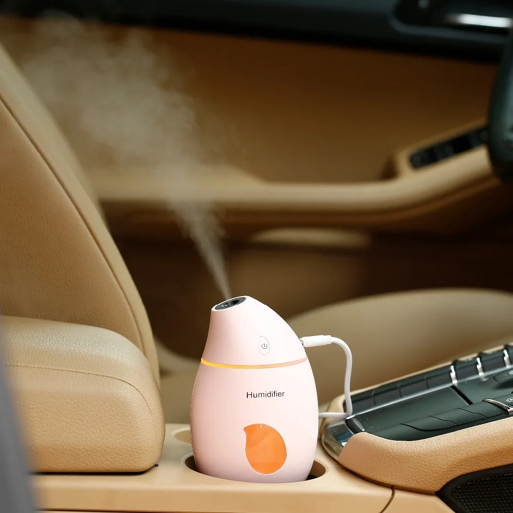 

160ml Air Humidfier USB Air Purifier Freshener with LED Lamp Aromatherapy Diffuser Mist Maker for Home Auto Mini Car Humidifiers