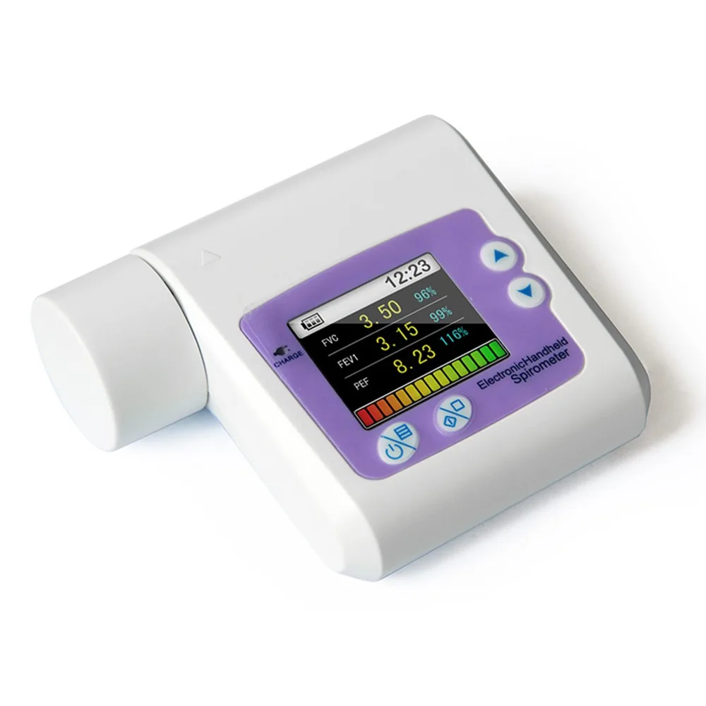 Seguro à Porta Dispositivo de Volume Pulmonar + Software de Computador Embalado Spirômetro Contec Sp10 Pulmonar Respiratório Função * Bem 13 High Quality Beleza e saúde