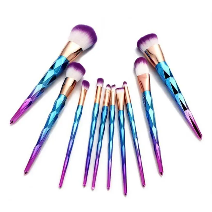 

FONY 1PC Fish Scale Makeup Brush Fishtail Bottom Brush Powder Blush Makeup Cosmetic Brushes Tool 2U0131