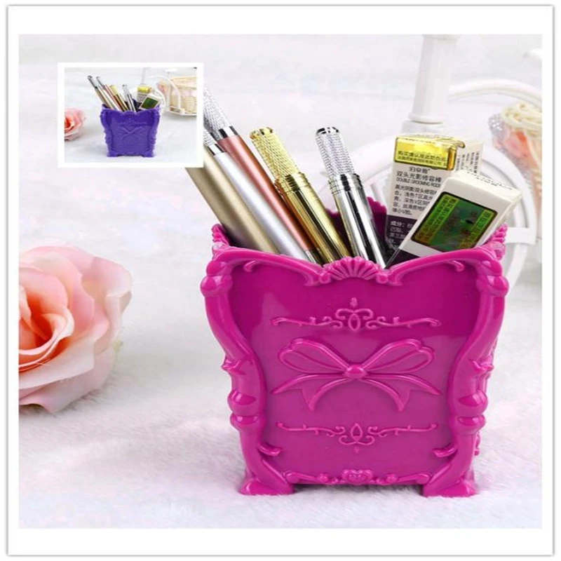 New Creative popular Makeup Storage Box Case Holder Brush Pen Organizer Acrylic Clear New  Practical  Wear-resistant hot  C0302 13